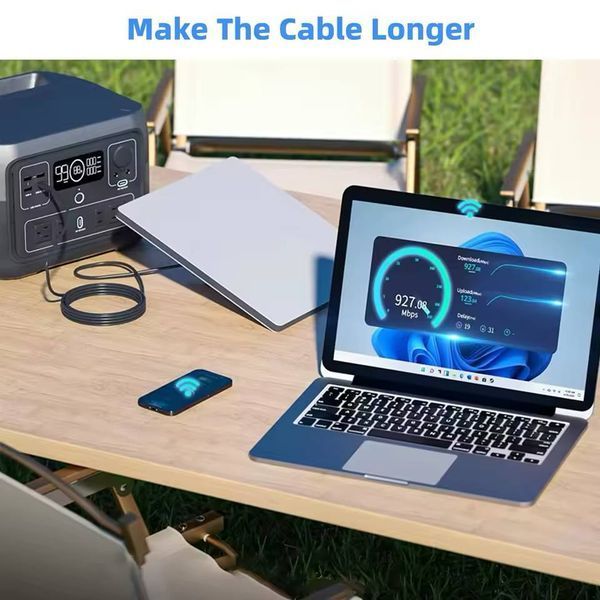 Подовжувач живлення для Starlink Mini DC Male to Female 15м extension-cable-15m фото